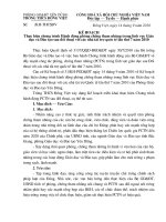 KẾ HOACH PHONG CHỐNG THAM NHŨNG