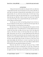 Chuyên đề thực tập - Hoàn thiện kế toán chi phí sản xuất và giá thành sản phẩm tại Công ty TNHH thương mại Ngọc Linh