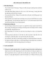 ĐỀ CƯƠNG ôn tập môn QUẢN TRỊ THÔNG tin