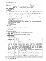 Tiet 45. Luyện Tập nhóm ha logen