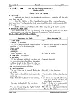 Giáo án lớp 2 năm học 2014 - 2015 chuẩn kiến thức tuần 26