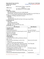 Giáo án lớp 2 chuẩn KTKN năm học 2014 - 2015 tuần 12