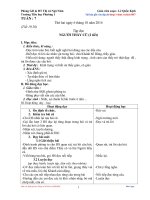 Giáo án lớp 2 chuẩn KTKN năm học 2014 - 2015 tuần 7