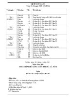 Giáo án lớp 2 tuần 35