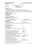 Giáo án lớp 2 chuẩn KTKN năm học 2014 - 2015 tuần 17