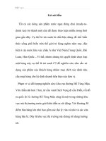 Xây dựng kế hoạch mua hàng đối với sản phẩm trà xanh C2 trên thị trường của công ty URC Việt Nam