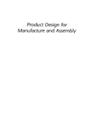 Product design for manufacture  assembly geoffrey boothroyd, winston knight, peter Dewhurs(BookZZ org)