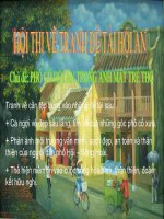 Thi vẽ về chủ đề Hội An trong ánh mắt em