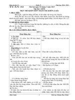 Giáo án lớp 2 năm học 2014 - 2015 chuẩn kiến thức tuần 22