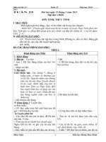Giáo án lớp 2 năm học 2014 - 2015 chuẩn kiến thức tuần 25