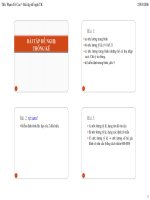 bài tập toán thống kê