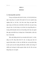 Phân tích đánh giá hiện trạng và đề xuất một số giải pháp nâng cao chất lượng quản lý chất thải rắn sinh hoạt tại địa bàn xã Quyết Thắng –Thành phố Thái Nguyên