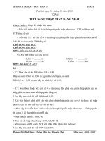 Giáo án môn toán lớp 5 tuần 8