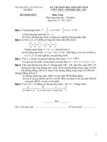 Đề & Dap an de thi chon hoc sinh gioi tinh mon Toan lop 9 - nam hoc 2010-2011.doc