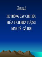 Bài giảng Nguyên lý thống kê Chương 4 - GV. Quỳnh Phương