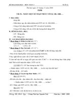 Giáo án môn toán lớp 5 tuần 12