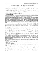 Tài liệu về bệnh xuất huyết não - màng não trẻ em