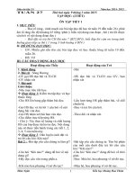 Giáo án lớp 2 năm học 2014 - 2015 CKT tuần 27