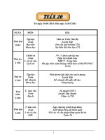 giáo an tuần 20