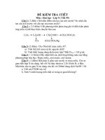 đề kiểm tra 45 phút( tiết 59)