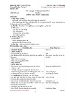 Giáo án lớp 2 chuẩn KTKN năm học 2014 - 2015 tuần 13