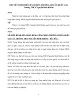 THUYET MINH DIEU HANH TRUONG CHUAN