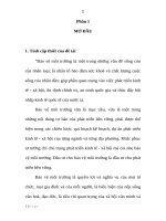 Phân tích đánh giá thực trạng và đề xuất giải pháp nâng cao công tác thu gom, xử lý chất thải y tế tại bệnh viện c thái nguyên