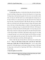 luận văn quản trị chất lượng   Nâng cao chất lượng tín dụng trung và dài hạn tại Ngân hàng thương mại cổ phần Đầu tư và Phát triển Hưng Yên