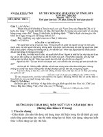 Đề& đáp án HSG Tỉnh Ha Tinh Ngữ văn 9 ( 2010-2011)