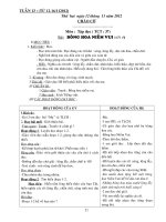 Giáo án lớp 2 chuẩn KTKN tuần 13