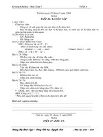 Giáo án môn toán lớp 5 tuần 6