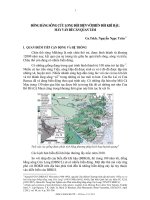 báo cáo khoa học nông nghiệp Đồng bằng sông Cửu Long đối mặt với biến đổi khí hậu - Mấy vấn đề cần quan tâm.PDF