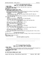 Giáo án môn toán lớp 5 tuần 35