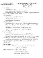 Đề HSG cấp trường 2010