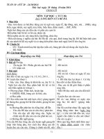 Giáo án lớp 2 chuẩn KTKN tuần 10