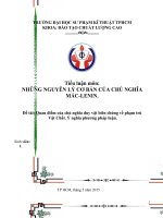 Quan điểm của chủ nghĩa duy vật biên chứng về phạm trù  Vật Chất. Ý nghĩa phương pháp luận.