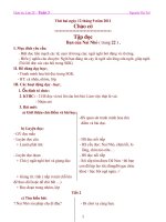 Giáo án lớp 2 CKT tuần 3