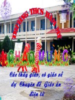 Tài liệu Giáo án điện tử