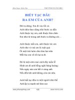 Thơ tình - Xuân Diệu