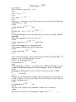 Đáp án Violympic vòng 15 môn Toán lớp 3