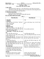 Giáo án lớp 2 năm học 2014 - 2015 chuẩn kiến thức tuần 16