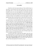 Kế toán huy động vốn tại Ngân hàng nông nghiệp và phát triển nông thôn Huyện Hiệp Hòa - Thực trạng và những giải pháp