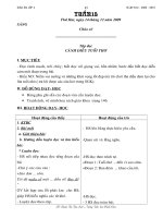 Giáo án lớp 4 CKTKN tuần 15