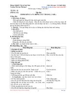 Giáo án lớp 2 chuẩn KTKN năm học 2014 - 2015 tuần 21