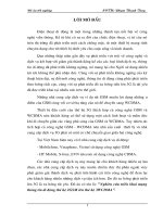 Đồ án tốt nghiệp - Nghiên cứu triển khai mạng thông tin di động thế hệ 2GSM lên thế hệ 3WCDMA