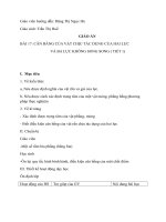 Bài 17 cân bằng của vật chịu tác dụng của hai lực  và ba lực không song song