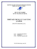 Đồ án tốt nghiệp kỹ sư xây dựng Thiết kế chung cư cao tầng An Bình ( Nguyễn Ngọc Hưng)