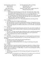 HSG Hóa9 cấp tỉnh Bình Thận 2011