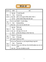 Giáo án lớp 5 chuẩn tuần 27