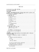 luận văn kế toán Kế toán chi phí và tính giá thành tại Công ty Cổ phần xây dựng và thương mại TNT